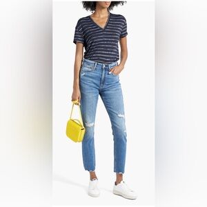 rag & bone Nina high rise ankle skinny